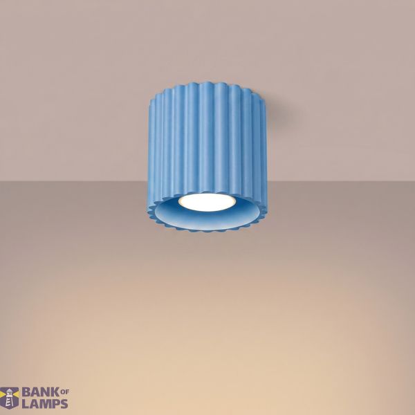 Ceiling lamp AURA 1 azure GU10 image 2