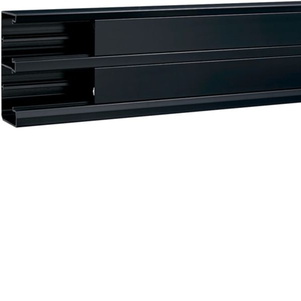 Installation Trunking GBD 50x130mm 2 Compartments PVC Black image 1