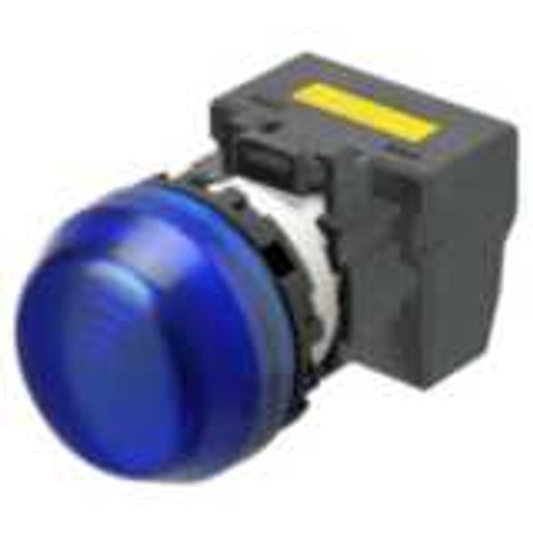 M22N Indicator, Plastic semi-spherical, Blue, Blue, 220/230/240 VAC, p A2265095B image 1