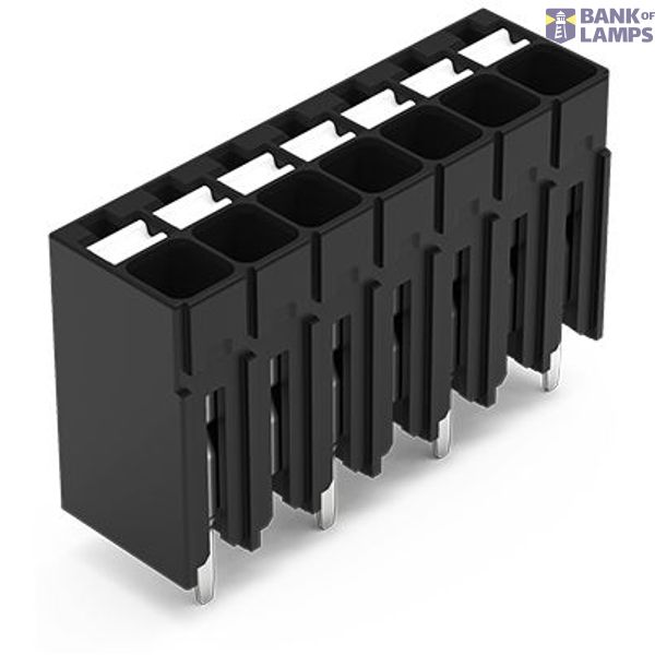 THR PCB terminal block push-button 1.5 mm² black image 1