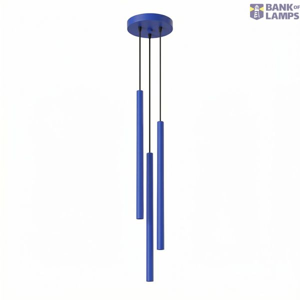 Pendant lamp PASTELO 3P ultramarine image 2