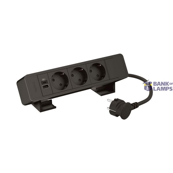 ON DESK 3 PC SCH USB AC CORDON image 1