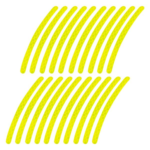 Reflective stickers for car wheels 20pcs image 1