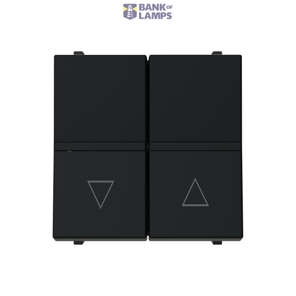 Switch blind control - 2M - Matt Black image 1