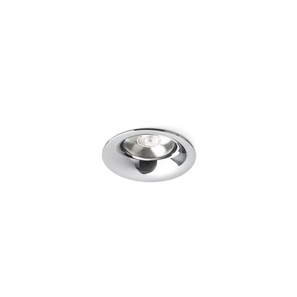 SHARM BASE recessed chrome 230V LED 10W 24° 3000K image 1