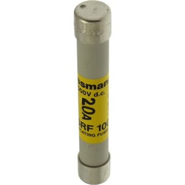 Fuse-link, high speed, 20 A, AC 2000 V, DC 1000 V, 21 x 127 mm, IEC image 1