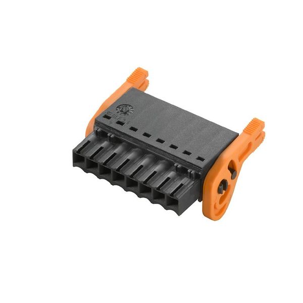 PCB plug-in connector, female plug, 3.50 mm, Number of poles: 8, 180°, PUSH IN with actuator, Clamping range, max. : 1.5 mm², Box image 1
