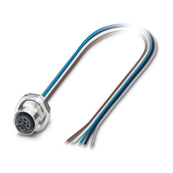 SACC-DSI-M12FS-5CON-PG9/0,5 VA - Device connector, rear mounting image 3