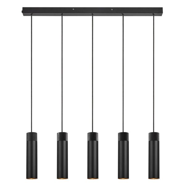 Tilo 5-Spot | Pendant | Black image 1