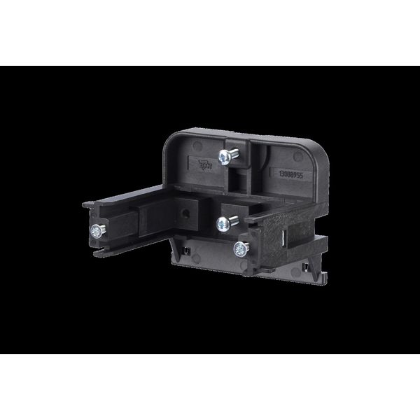 T-Slot mounting bracket for wall outlets - vertical mounting 55 mm, wi image 2
