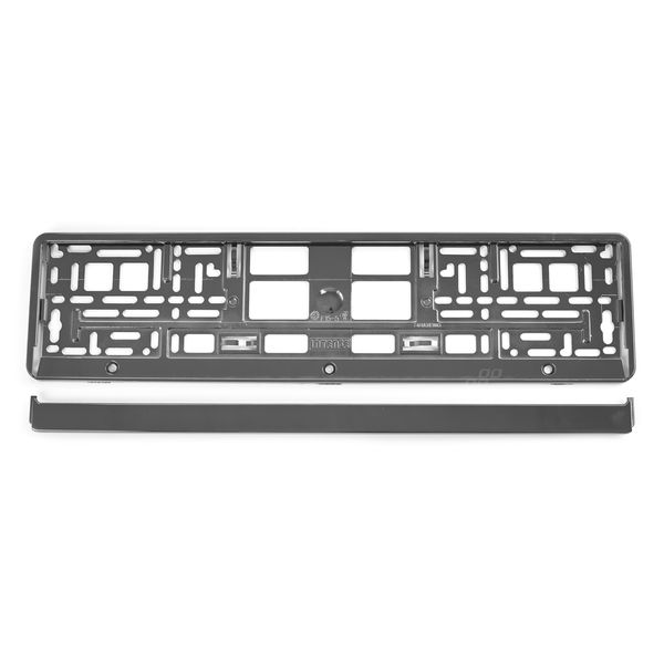 License Plate Frame - GRAPHITE metalic image 1