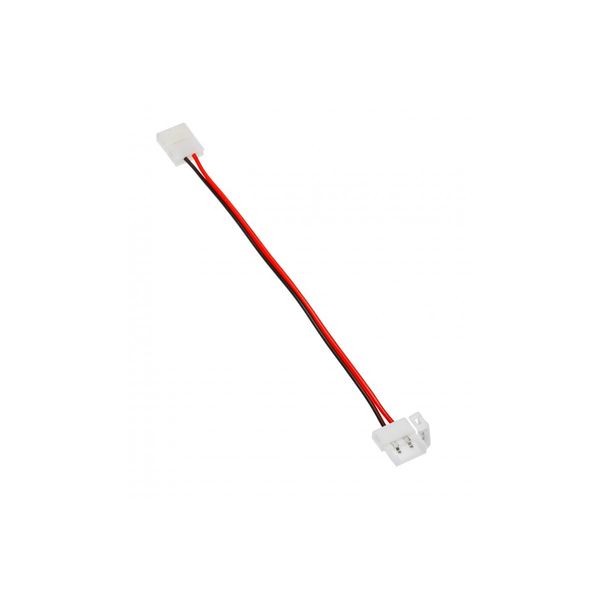 Connector for LED strips 10 mm with cable 15 cm image 1