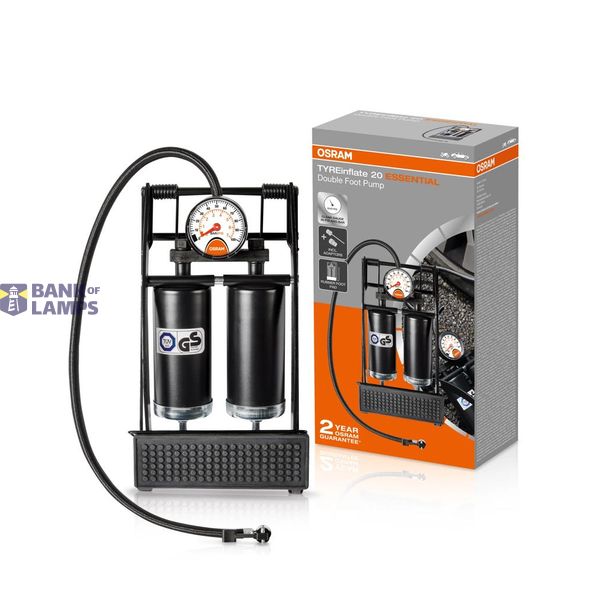 Foot pump TYREinflate 20 ESSENTIAL OSRAM image 1
