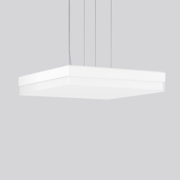 FLAT SLIM square, 29...42 W, 2950...4550 lm, 830, 840, white, DALI Pen image 1