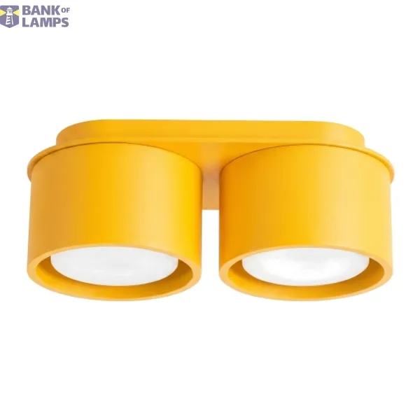 Ceiling lamp MODO 2 yellow Gx53 image 1