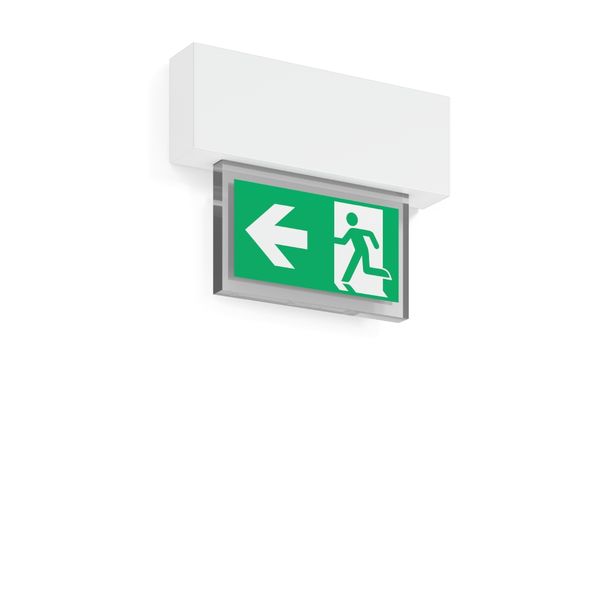 HALYXX, 4,7 W, white, on/off Wall luminaires, L 233 B 40 H 180, CBS, A image 1