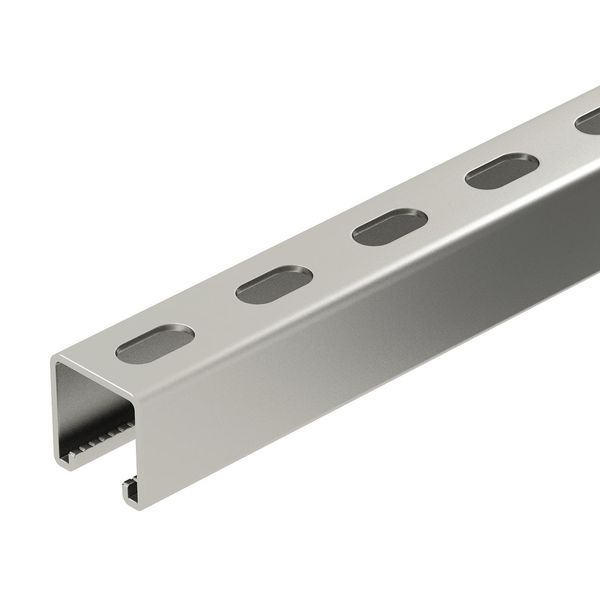 MS4141P6000A4 MS4141 mounting rail, slot 22 mm, A4, perforated image 1