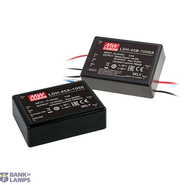 LDH-45B-1050 DC/DC LED Driver 18-32V:1050mA, MEAN WELL image 1