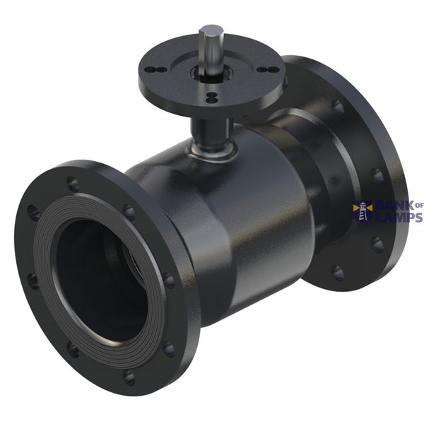Ball valves, JIP-FF, RB, Gear flange, Reduced Bore, PN 25, DN 100, Flange image 1