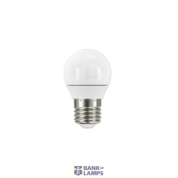 LED lamp, IQ-LED G45E27 5,5W-NW, 5,5W, 490lm, 4000K, E27 (27304) image 1