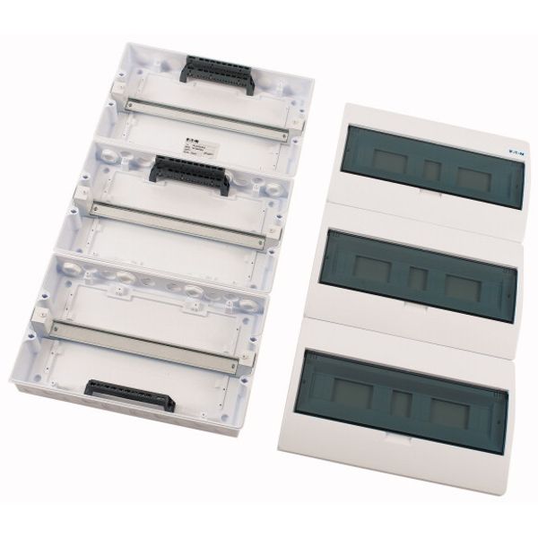 BC-O-3/54-ECO ECO Compact distribution board, surface mounted, 3-rows, 18 MU, IP40 image 3
