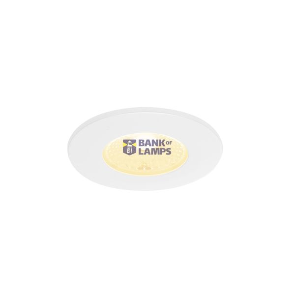 Decorative frame for F-Light downlight,flat,round,white image 5