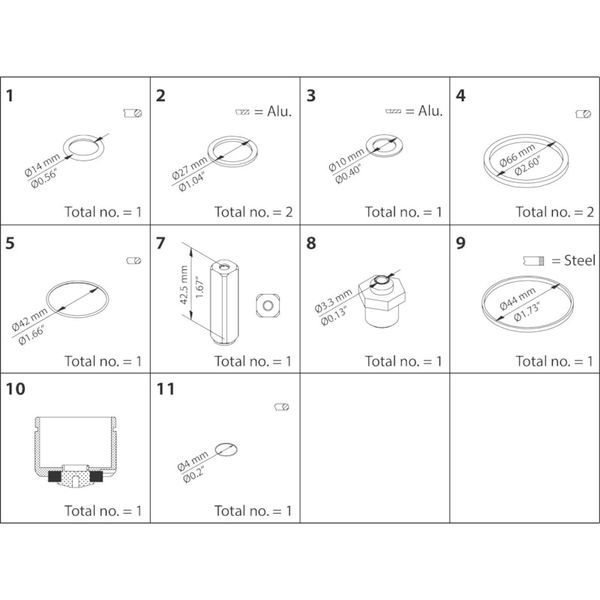 Repair kit, EVRA / EVRS 40 image 1