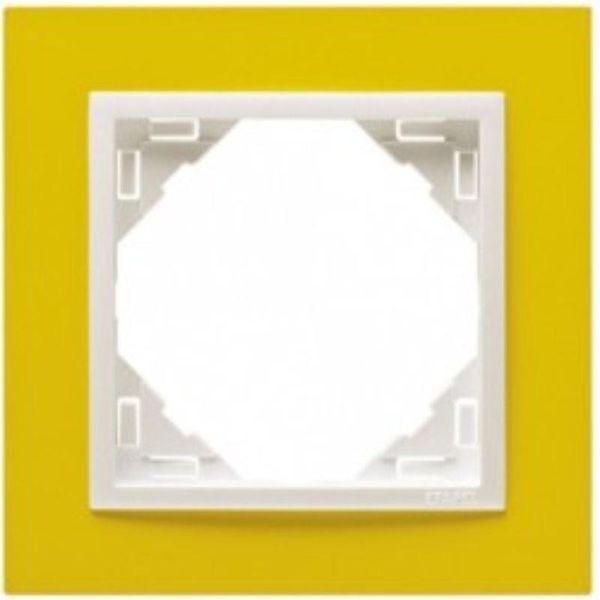 SINGLE FRAME YELLOW/ICE image 1