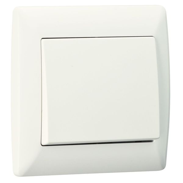 ROCKER PUSH-BUTTON WHITE image 1