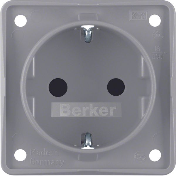 SCHUKO sock. outl., enh. cont. prot., plug-in term, Int. mod. inserts, image 1