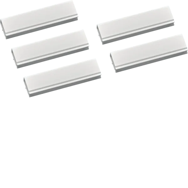 Rail insulation profile, univers Z, for CU 12 x 5 mm, 5 pieces, 60 mm each image 1