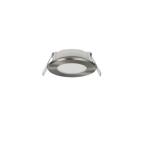 Himal recessed spotlight LED brushed steel image 1
