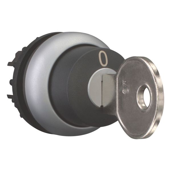 M22-WS-MS3 Key-operated actuator, momentary, 2 positions, MS3, Key withdrawable: 0, Bezel: titanium image 7