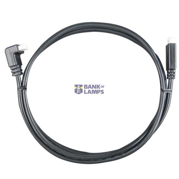 Victron Energy Data Cables & Interface VE.Direct Cable 10m (one side Right Angle conn) image 1
