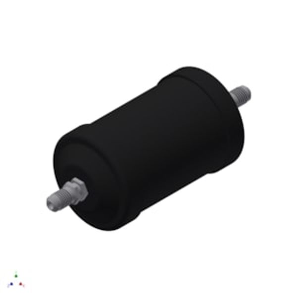 Hermetic bi-flow filter drier, DCB, 08 cu.in., Steel image 1