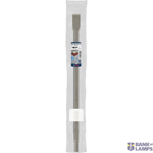 Flat chisel, hex shank with turned down collar 400 x 22 mm image 3