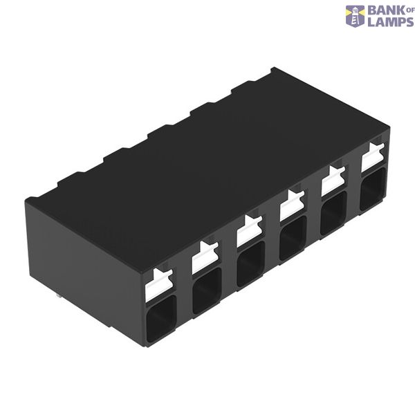 THR PCB terminal block push-button 1.5 mm² black image 1