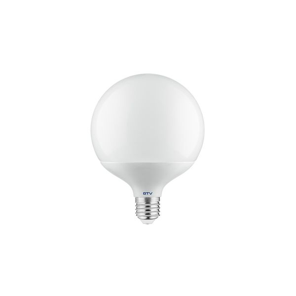 LED bulb, G120-GLOB, SMD 2835, 4000K, E27, 18W,AC220-240V,beam angle 360°, 1600lm,157mA image 1