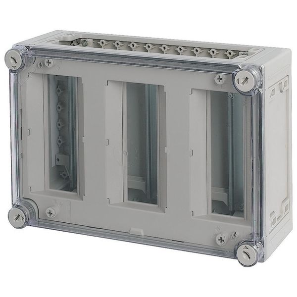 AV/I43-125 MCB enclosure, IP65, mounting rail vertical, HxWxD=250x375x150mm image 3
