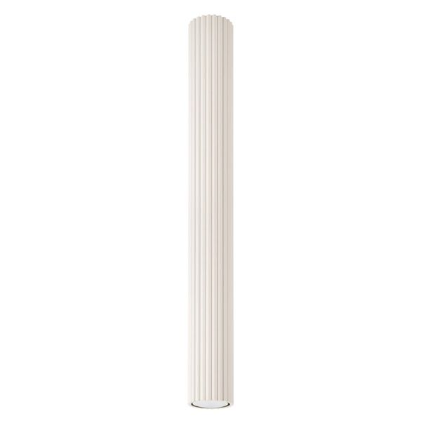 CEILING TUBE PIPE 60CM WITH ELEGANT GROOVING BEIGE CARBON FOR A COZY LIVING ROOM image 1