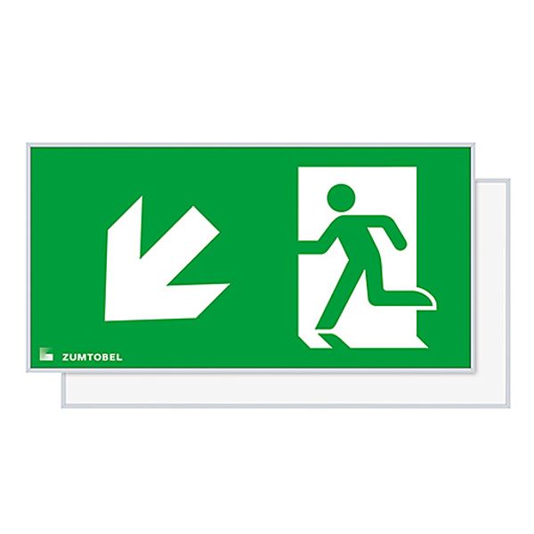 PURESIGN 150 TEC-GP SP1-E001-DL WH - Escape sign image 1