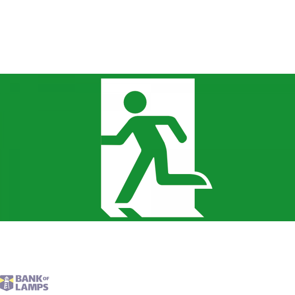 Pictogram "evacuation exit" 246x123 image 1