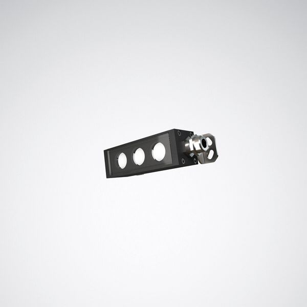Wall and ceiling luminaire Altigo Lens Anthracite 3W 350lm rota.asym. medium wide (RM) IP65 IK05 3 SDCM image 1
