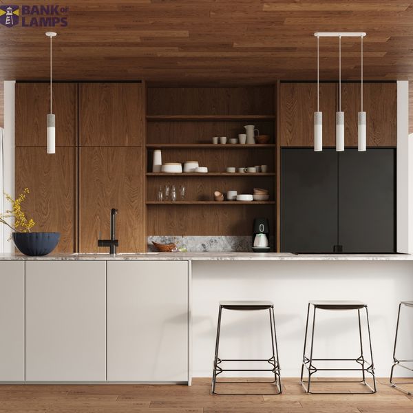Hanging lamp BORGIO 1 white GU10 1x40W IP20 image 7