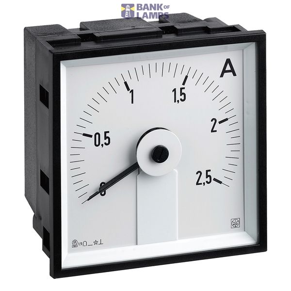 Ammeter DC AQ96M - (by transducers) - In: 20÷0÷20mA image 1