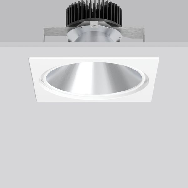 PASCALA square, 30 W, 2900 lm, 827-865, white, DALI Recessed downlight image 2
