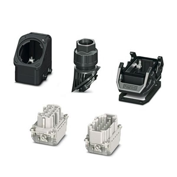HC-EVO-B10PT-BWD-HL-M25-PLRBK - Connector set image 1