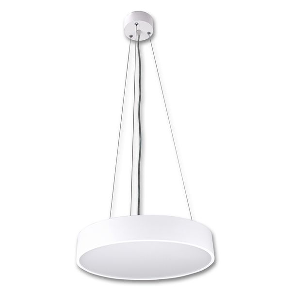 LED pendant lamp Nova R 350, 30W, 4000K, white image 1