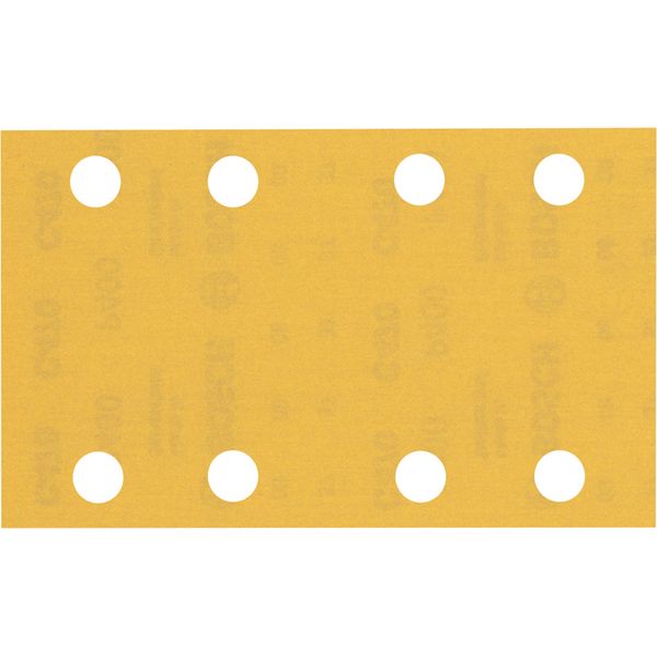 EXPERT C47 Sandpaper with 8 holes for Orbital Sanders 8 x 133 mm, G 4 1-pc image 1