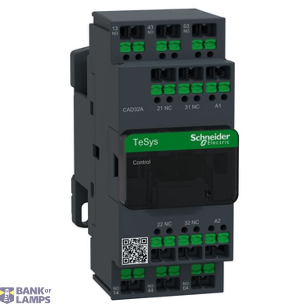 Relay Deca 3NO 2NC 3P 400V AC Snap-in image 1